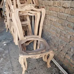 کلاف خام مبل کلاسیک 9نفره مدل زمرد