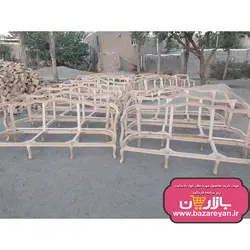 کلاف خام مبل کلاسیک 9نفره مدل زمرد