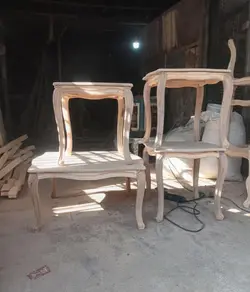 کلاف خام مبل کلاسیک 9نفره مدل فرانسوی