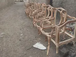 کلاف خام مبل کلاسیک 9نفره مدل فرانسوی