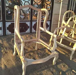کلاف خام مبل کلاسیک 9نفره مدل فرانسوی