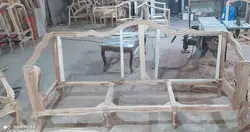 کلاف خام مبل کلاسیک 9نفره مدل فرانسوی