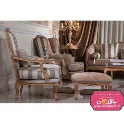 کلاف خام مبل کلاسیک 9نفره مدل فرانسوی