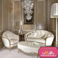 فروش اقساطی مبل کلاسیک لورنزو طرح صوفیا 7 نفره ارسال رایگان به سراسر کشور
