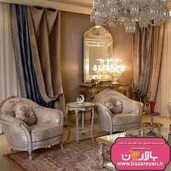 فروش اقساطی مبل کلاسیک لورنزو طرح صوفیا 9 نفره ویژه جشنواره یلدا تا نوروز