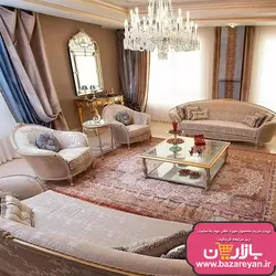فروش اقساطی مبل کلاسیک لورنزو طرح صوفیا 9 نفره ویژه جشنواره یلدا تا نوروز