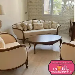فروش اقساطی مبل کلاسیک لورنزو طرح صوفیا 9 نفره ویژه جشنواره یلدا تا نوروز