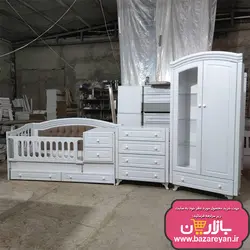 تخت و کمد کودک ، سیسمونی کد 70