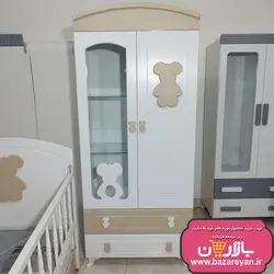 تخت و کمد کودک ، سیسمونی کد 76