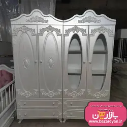 تخت و کمد کودک ، سیسمونی کد 77