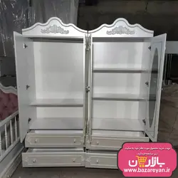 تخت و کمد کودک ، سیسمونی کد 77