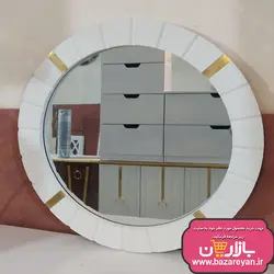 اینه گرد وکیوم ست جاکفشی و میز ارایش با کیفیت بالا