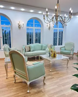 مبل کلاسیک مدل کوئین فرانسوی 7 نفره کد 26