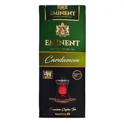 چای امیننت با طعم هل 500 گرمی پاکتی ا Eminent Cardamom Ceylon Black Tea OP1 Pac 500gr