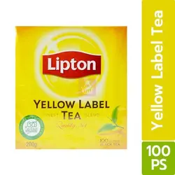 چای تی بگ لیپتون ساده 100 عددی