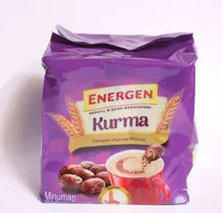 پودر نوشیدنی فوری شیر و غلات انرژن Energen kurma - طعم خرما - فروشگاه اینترنتی ردآمیس