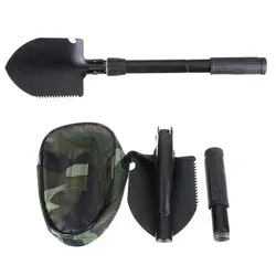 بیلچه و کلنگ تاشو 4 کاره