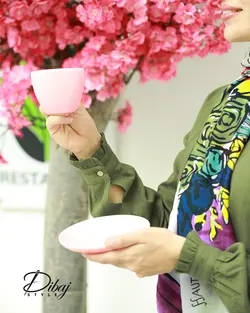 مانتو نخ ژاکارد سبز (مدل دلاوا) - خانه طراحی و دوخت دیباج