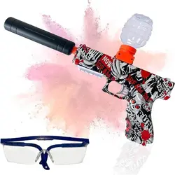 تفنگ بازی شارژی آموزش تیر اندازی با تیرهای ژله ای Toy Gun Educational Gun