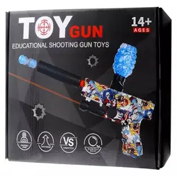 تفنگ بازی شارژی آموزش تیر اندازی با تیرهای ژله ای Toy Gun Educational Gun