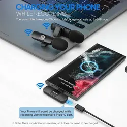 میکروفون بی سیم 3 در 1 گرین Green Lion 3 in 1 Wireless Microphone مدل GN3WIRMICPBK
