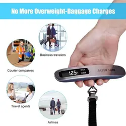 ترازو دیجیتال اندازه گیری وزن بار گرین لاین Green Lion Digital Luggage Scale مدل GNDLSCALSL