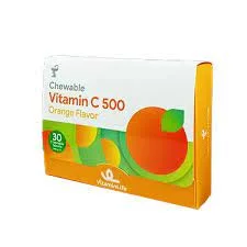 قرص جویدنی ویتامین ث 500 میلی گرم ویتامین لایف 30 عدد