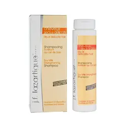 شامپو شیر سویا تقویت کننده موی خشک و نازک جی اف لازارتیگ 200 میلی لیتر - دواسنتر