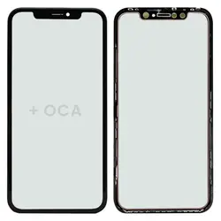 گلس تعمیراتی با OCA آیفون Xr با فریم