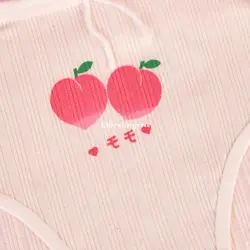 شورت نخی زنانه قلب و هلو کد 03 - البرا