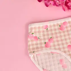 شورت نخی زنانه قلب و هلو کد 02 - البرا