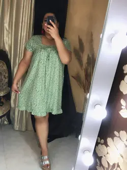 پیراهن راحتی زنانه طرح گل ریز کد ۷۰