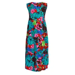 پیراهن نخی ساحلی تُرسه کد ۷۱