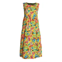 پیراهن نخی ساحلی تُرسه کد ۷۱