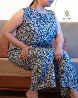 سرهمی نخی طرح دار کد 7
