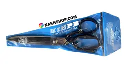 قیچی ایتالیایی استیل دسته مشکی - سایز 8
