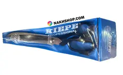 قیچی ایتالیایی استیل دسته مشکی - سایز 9