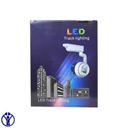 چراغ ریلی 50 وات بدنه مشکی پشت پره ای