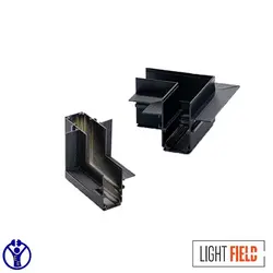 رابط 90 درجه ریل توکار بدون لبه چراغ مگنتی لایت فیلد