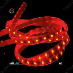 ریسه SMD LED RGB لوپ لایت تراشه 5050 تراکم 60 مدل LA-PS60