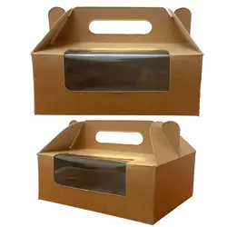 2- جعبه کرافت پنجره دار (15/5 × 24) ارتفاع: 8