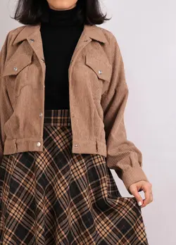 ست کت و دامن پاییزی