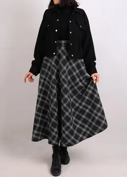 ست کت و دامن پاییزی