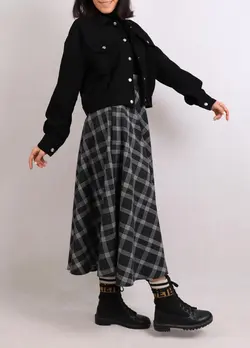 ست کت و دامن پاییزی