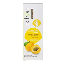 کرم دست و ناخن تیوبی زردآلو شون حجم 75 میل - میس مارکت