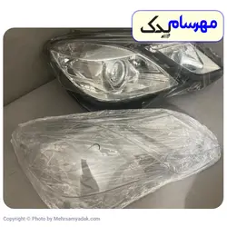 چراغ جلو بنز E300 سدان/E350 کروک مدل 2007 تا 2014 چپ و راست