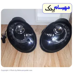 چراغ جلو بیتل مدل ۲۰۱۳ تا ۲۰۱۶ چپ و راست