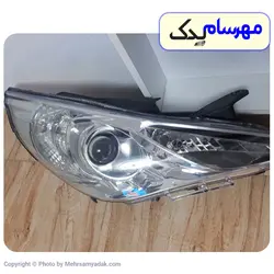 چراغ جلو سوناتا VF مدل ۲۰۱۳ تا ۲۰۱۵ چپ و راست