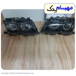 چراغ جلو و خطر عقب آینه BMW E46 چپ راست مدل ۲۰۰۶ تا ۲۰۰۹