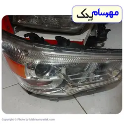 چراغ جلو میتسوبیشی لنسر/اوتلندر/ASX مدل ۲۰۱۴ تا ۲۰۱۸ چپ و راست
